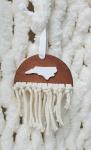 Boho North Carolina ornament