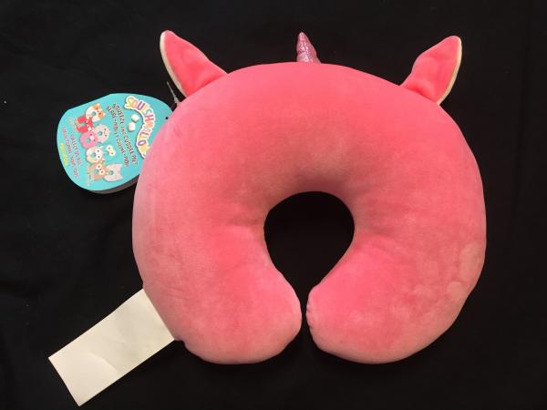 Squishmallows Neck Pillow Zoe the Pink Unicorn picture