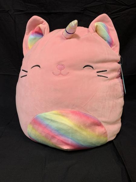 16” Squishmallows Sabrina the Pink Caticorn picture