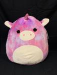 16” Squishmallows Lola the Tie Dye Unicorn