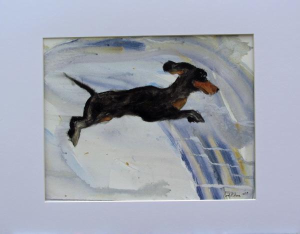 Large Jumping Dachshund picture