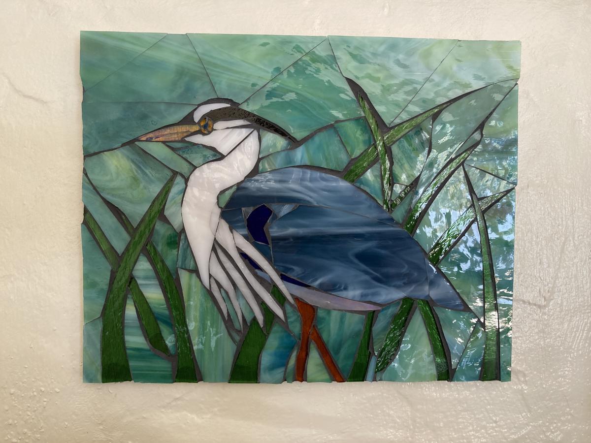 Great Blue Heron Mosaic - Eventeny