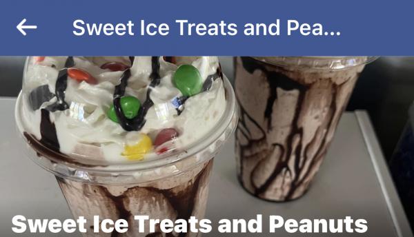 Sweet Ice Treats and peanuts