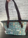 Sage Green Cat Hand bag