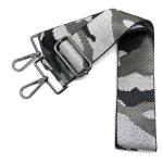 Camo in Canvas Grey & Metallic Silver