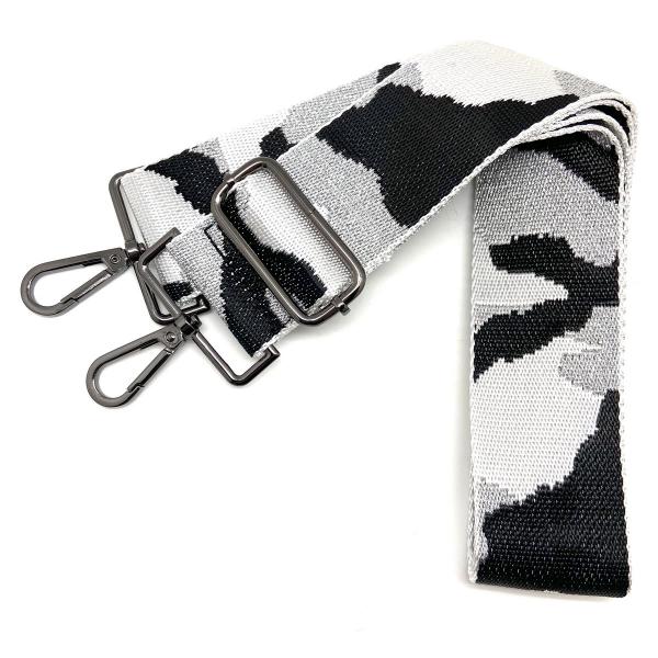 Camo in Canvas White & Metallic Silver picture