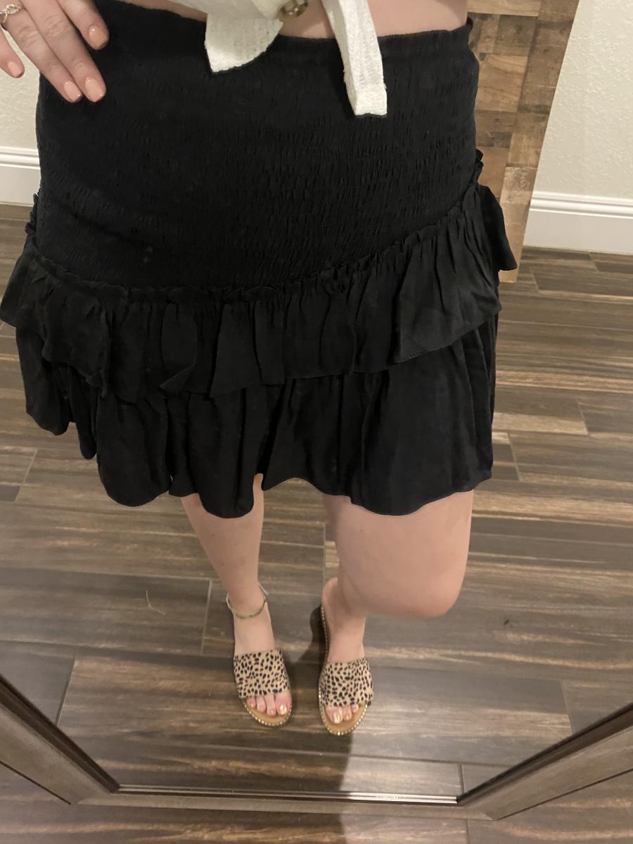 Black Date Night Skirt - Eventeny