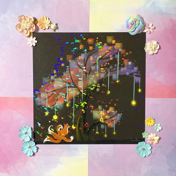 Holographic Tree Prints Bundle picture