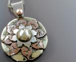 Layered Lotus Pendant