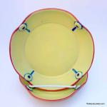 6" Yellow Plates