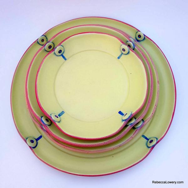 6" Yellow Plates picture