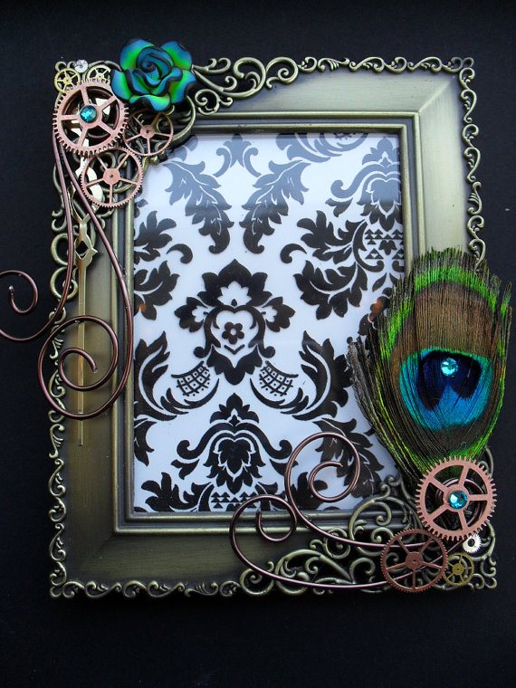Peacock Accent Picture Frame picture