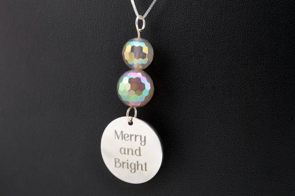 Merry and Bright Mystic Agate Necklace by Nellement picture