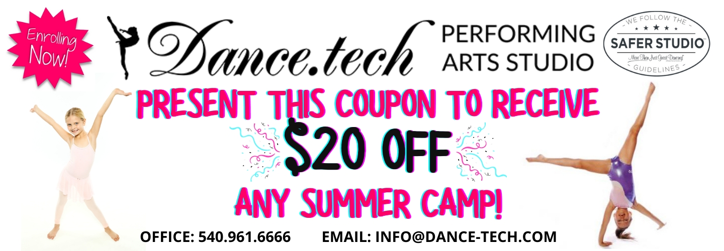 Dance Tech Coupon