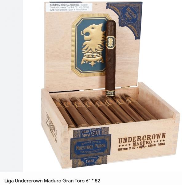 Drew Estate Undercrown Maduro Gran Toro & Liga Undercrown Maduro Robusto