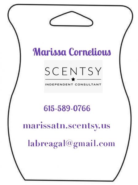 Marissa Cornelious, Independent Scentsy Consultant