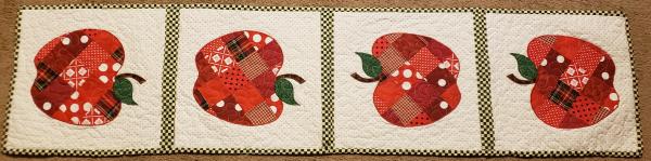 Colorful Fall/Apple Table Runner - 15-1/2" x 65"