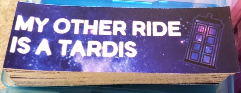 My Other Ride is a TARDIS