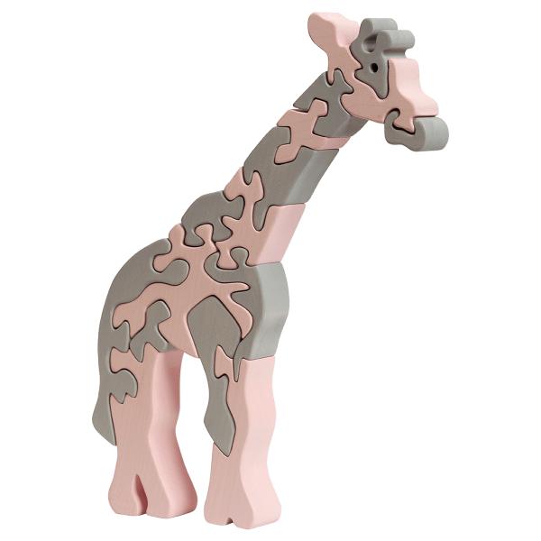 Giraffe Puzzle Pink picture