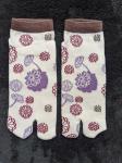 Floral Tabi Socks