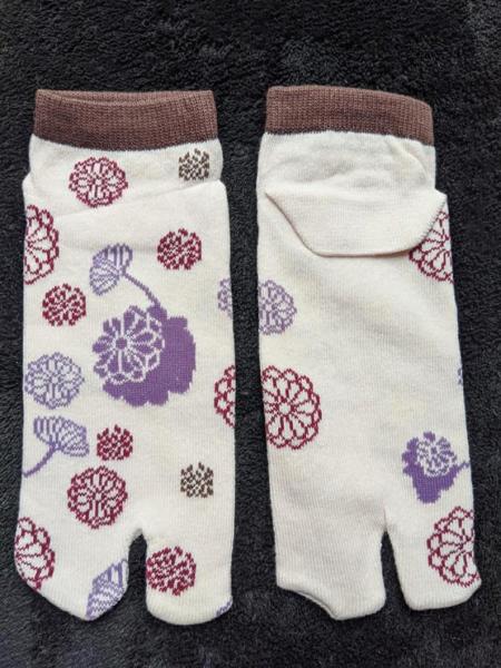 Floral Tabi Socks picture