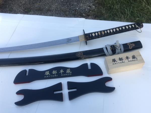 F320BR  functional Bill katana from Kill Bill movies, includes stand and cleaning kit picture