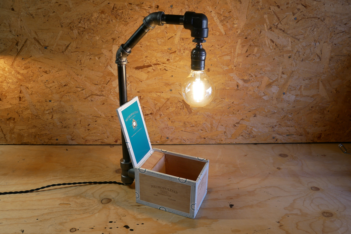 Cigar Box Lamp - Eventeny