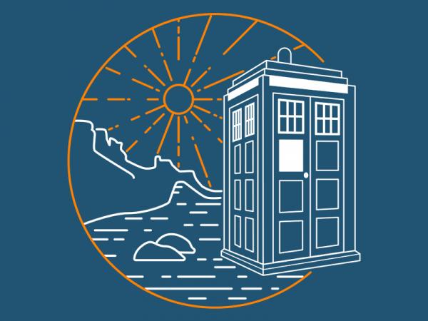 TARDIS / Doctor Who inspired t-shirt picture