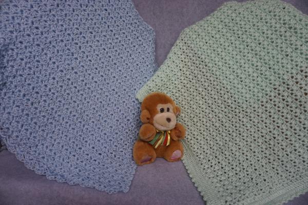 Hand Crocheted Baby Afghan