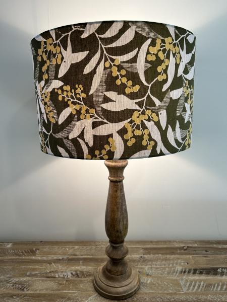 Golden wattle lampshade picture