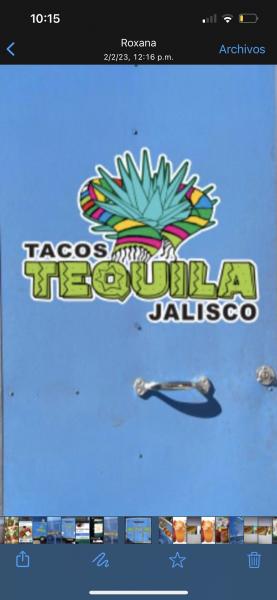 Tacos tequila