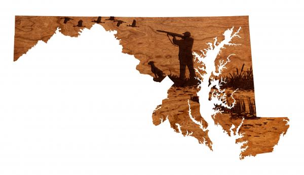 Maryland Duck Hunting Wall Hanging