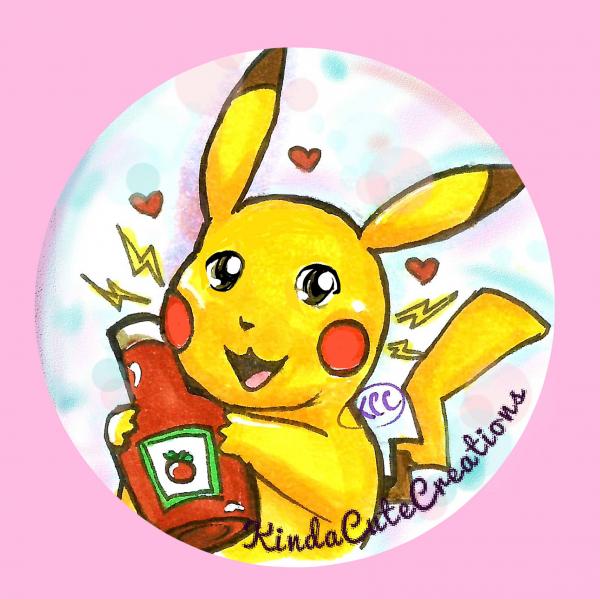 Pokemon Yellow, Blue, Red, earlier gen | Buttons | Fanart Pins picture