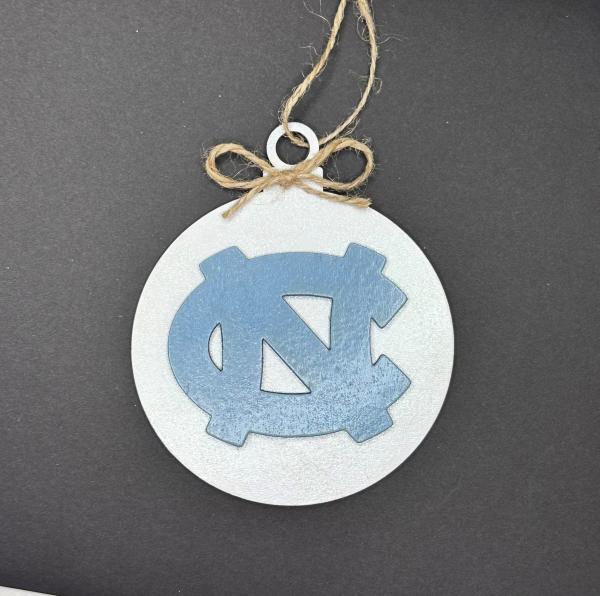 UNC Ornament, North Carolina Christmas Ornament, NC Ornament, North Carolina Christmas