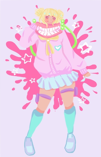 Pastel Toga (My Hero Academia) 11x17