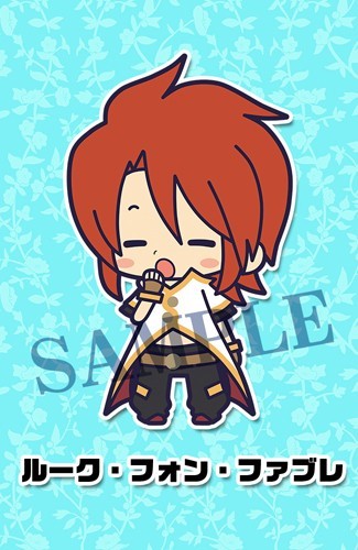 Tales of Friends Luke von Fabre the Abyss Rubber Phone Strap Vol. 5 picture