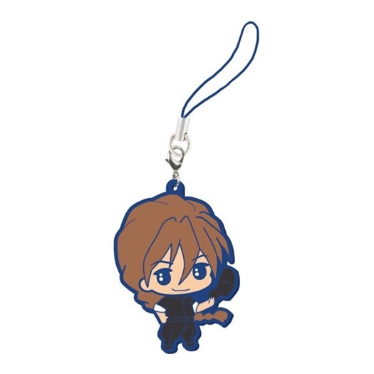 Gundam Wing Duo Maxwell Rubber Phone Strap picture