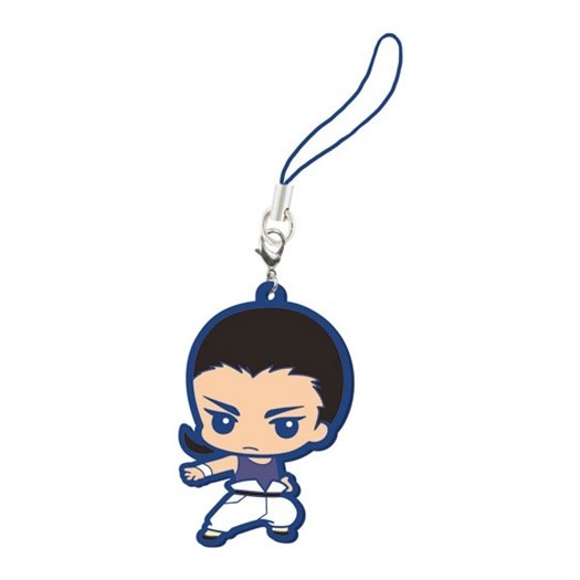 Gundam Wing Chang Wufei Rubber Phone Strap picture