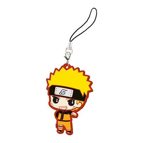 Naruto Shippuuden Naruto Pointing Rubber Phone Strap picture