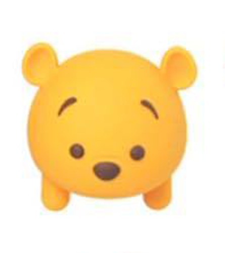 Disney Winnie the Pooh Tsum Tsum Figural Rubber Key Chain picture