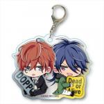 Hypnosis Mic Kannonzaka Doppo and Arisugawa Daisu Dead or Alive Acrylic Key Chain