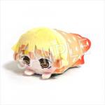 Demon Slayer 3'' Agatsuma Zenitsu Mochi Kororin Plush Key Chain