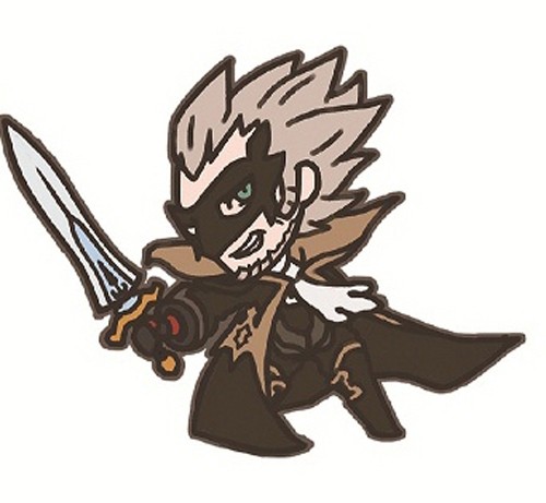 Bravely Default Second Denny Geneolgia Rubber Phone Strap picture