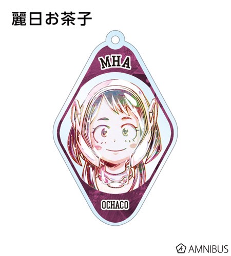 My Hero Academia Ochako Uraraka Ani-Art Diamond Acrylic Key Chain Vol ...