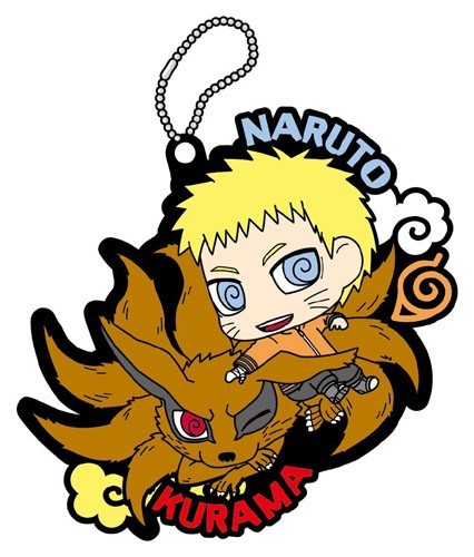 Boruto Naruto and Kurama We Have Grown!! Buddy Collection PVC Key Chain picture