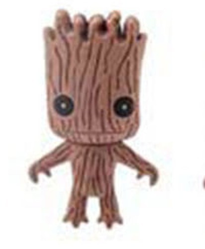 Marvel Groot Figural Rubber Key Chain picture