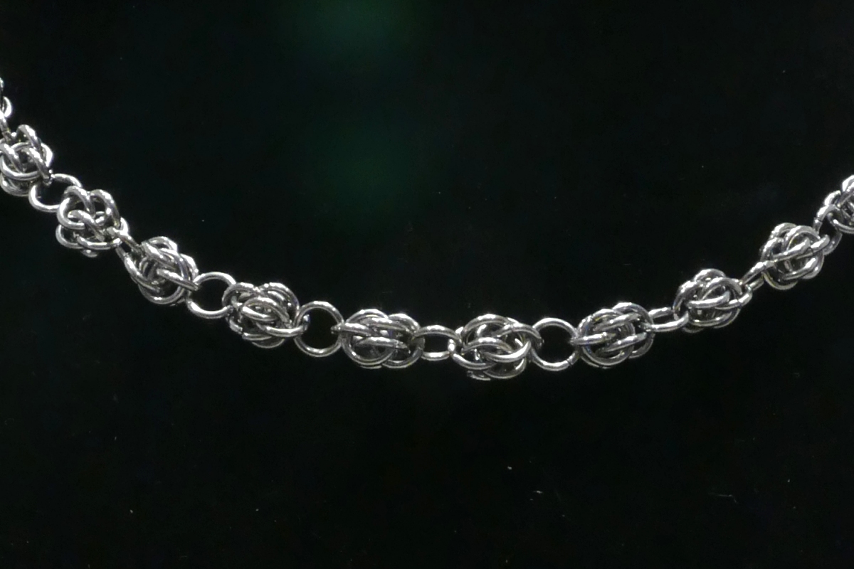 Stainless Steel Chainmaille Necklace Eventeny