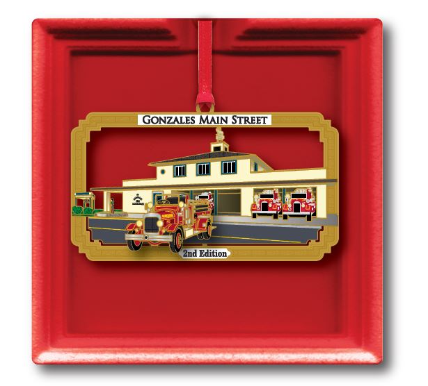 PRE SALE - 2024 Historic Fire Station Christmas Ornament picture