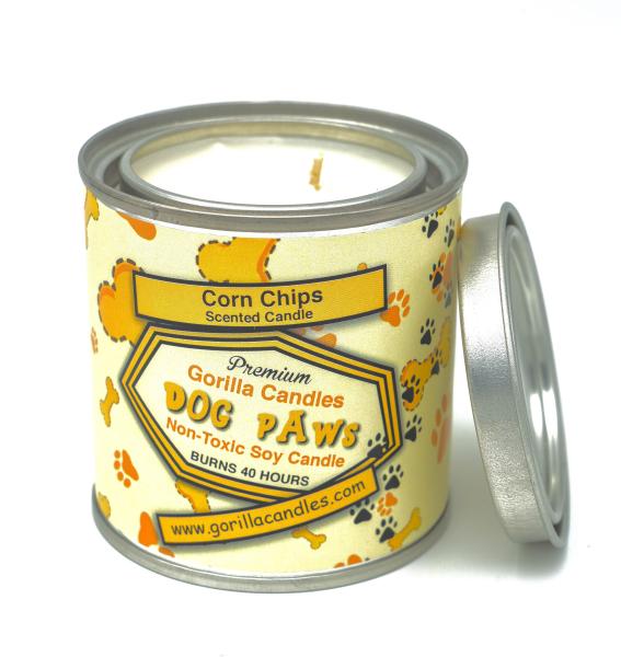 Dog Paws Smell Like Fritos Corn Chips - Corn Chips Scented Candle Soy Wax, Frito Feet