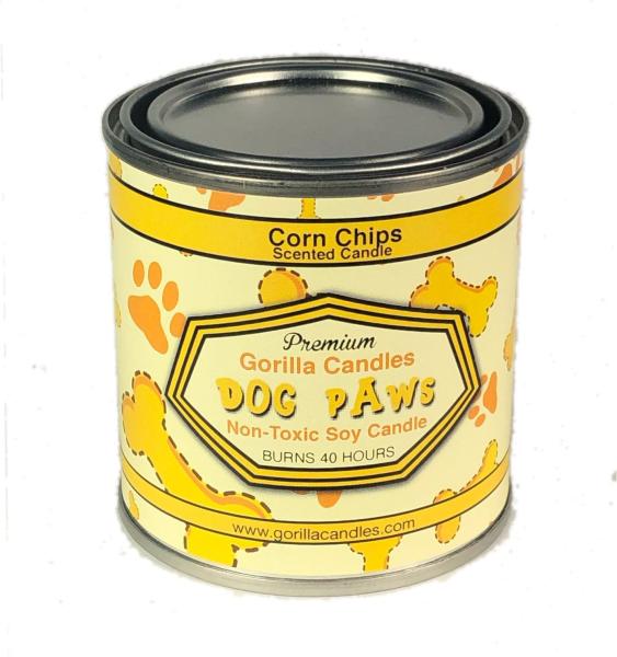 Dog Paws Smell Like Fritos Corn Chips - Corn Chips Scented Candle Soy Wax, Frito Feet picture